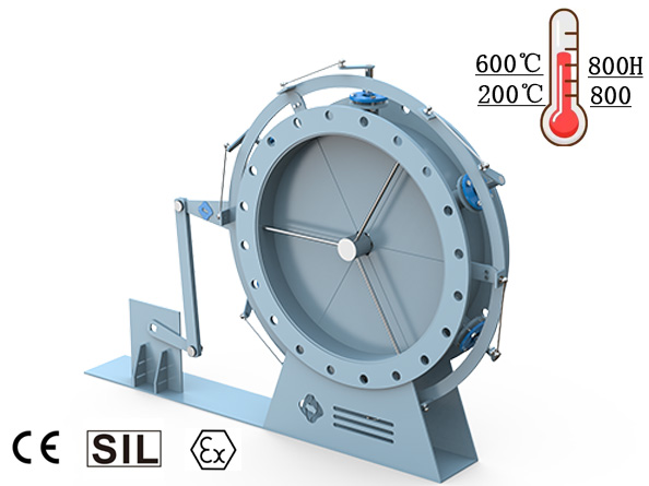 Radial Vane Damper Valve